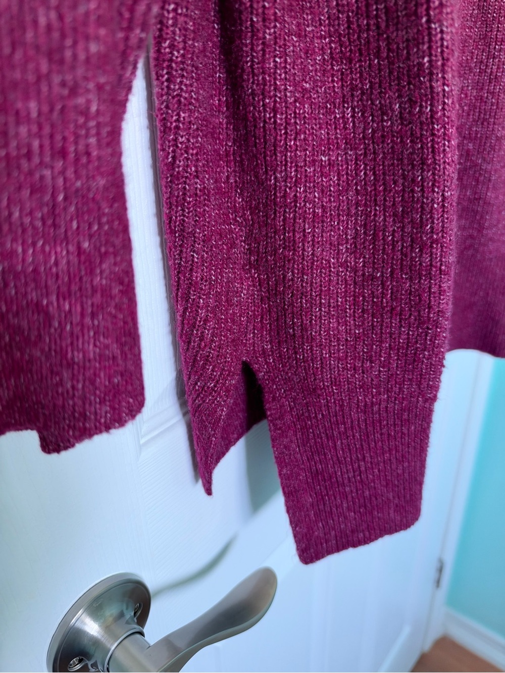 Penningtons Raspberry Cowl Neck Sweater - Picture 7 of 9